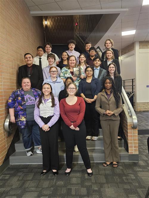 speech team group photo